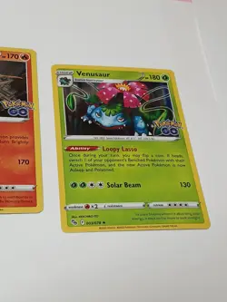 Charizard 010/078 Venusaur 003/078 Blastoise 017/078 3x Card Set Holo Pokemon GO - Image 4