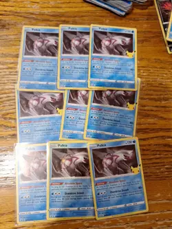 Pokemon Palkia 004/025 Celebrations Holo Rare 9 Card Lot - Image 1
