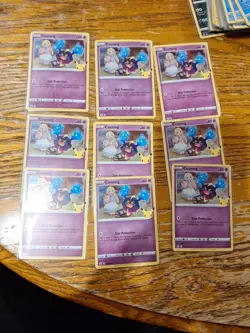 Pokemon Cosmog 13/25 Celebrations Holo Rare 9 Card Lot - Image 1