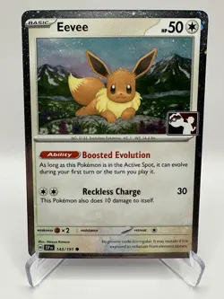 Eevee 143/191 Prize Pack Series Cards Holo Pokemon Near Mint - Image 1
