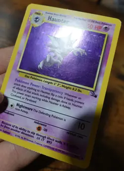 2x Haunter 6/62 Holo Blue Ink Stain Error Pokemon Cards RESERVED FOR cr******ts - Image 5