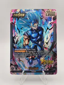 Dragon Ball Legends Leader Card Shallot FS09-01 gold foil alternative art - Image 1