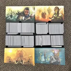 Assorted lot of 2,000+ Magic: The Gathering cards (C/U) and 4 bundle boxes - Image 1