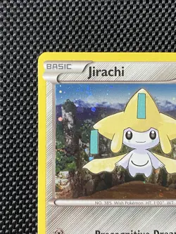 Jirachi XY195 Cosmo Swirl Pokemon XY Promo Holo Rare Card LP+ - Image 3