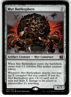 Myr Battlesphere Commander: March of the Machine Regular MTG - Image 1