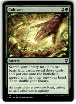 Cultivate Commander Legends Regular MTG NM - Image 1