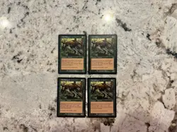 Wild Mongrel Odyssey x4 - Magic the Gathering Wild Mongrel Odyssey Played - Image 1