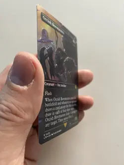 Orcish Bowmasters (0433) *FOIL* BORDERLESS Lord Of Rings MTG LOTR NM/MT Cmb Ship - Image 5