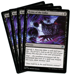 x4 Hymn of the Faller - 0107 - Edge of Eternities - MTG - NM Ships Now - Image 1