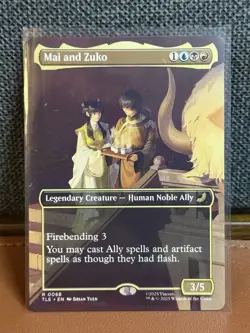 Mai and Zuko (Borderless) Avatar: The Last Airbender: Eternal-Legal Regular - Image 1