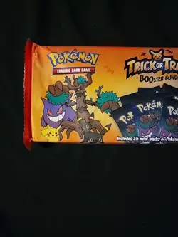 Pokemon TCG - Halloween 2024 Trick or Trade BOOster Bundle - (35) Pack Mini Card - Image 2