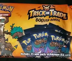 Pokemon TCG - Halloween 2024 Trick or Trade BOOster Bundle - (35) Pack Mini Card - Image 3