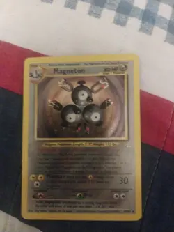 Pokemon TCG Magneton Neo Revelation 10/64 Holo 1st Edition Holo Rare - Image 1