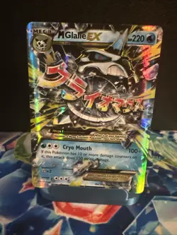 M Glalie EX Lightly Played 35/162 Breakthrough Holo Pokemon TCG - Image 1