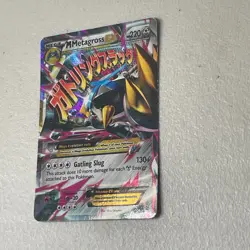 M Metagross EX Promo (Shiny) Pokemon XY35 XY Holo Good Condition - Image 3
