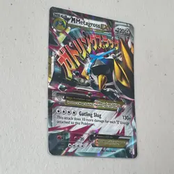 M Metagross EX Promo (Shiny) Pokemon XY35 XY Holo Good Condition - Image 4