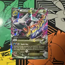 Pokemon Roaring Skies M Latios Ex 59/108 Ultra Rare Holo - Image 1