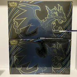 Pokemon Mega Charizard X ex Ultra-Premium Collection Box Lot of 2 Factory Sealed - Image 1
