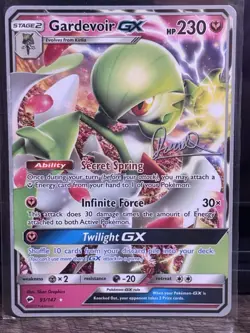 Pokemon TCG Gardevoir GX #93/147 Burning Shadows Ultra Rare - Image 1