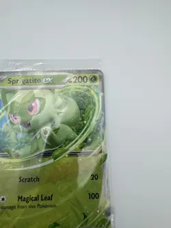 Pokemon Sprigatito EX SVP 087 Black Star Promo Ultra Rare Factory Sealed - Image 3