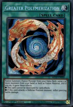 Greater Polymerization 1st Ed Prismatic Scr MP22-EN050 Yu-Gi-Oh! - Image 1
