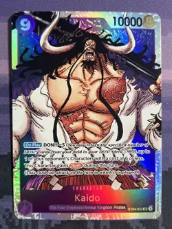 Kaido (003) ST04-003 Revision Pack Cards Foil Card One Piece Near Mint NM - Image 1