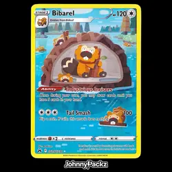 Bibarel GG25/GG70 - 2023 Crown Zenith Galarian Gallery Holo - Pokemon Card (NM) - Image 1