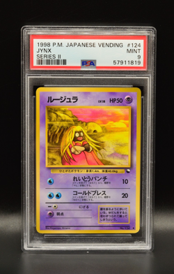 Jynx Vending Series 2 1998 No.124 Pokemon Card Japanese PSA 9 - Image 1