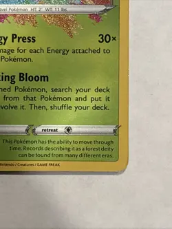 Pokemon TCG Celebi Vivid Voltage Holo Card 009/185 Amazing Rare, Near Mint - Image 4