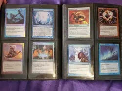 Magic The Gathering, Binder of 131 Mixed Foils & Uncommons. RARE FOIL CARDS!!! - Image 1