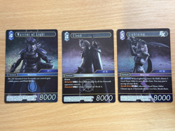 Final Fantasy Dissidia Promo Card Set of 3 Pack Fresh - Image 1