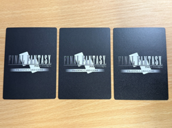 Final Fantasy Dissidia Promo Card Set of 3 Pack Fresh - Image 2