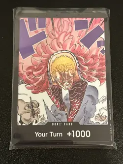 DON Card Donquixote Doflamingo OP10 Royal Blood One Piece Card Game CCG - Image 1