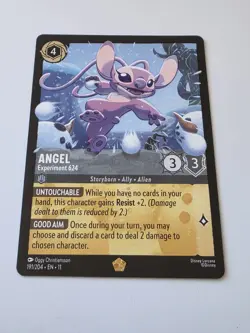 Disney Lorcana Angel Experiment 624 Character Card 191/204 Legendary - Image 1
