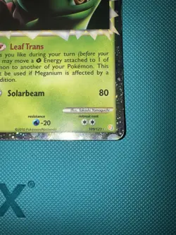 Pokemon TCG Meganium Prime HeartGold SoulSilver Holo Card 109/123 - Image 4