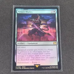 Ninja's Blades - 0108 - R - Foil - FF - MTG - NM/M - Image 1