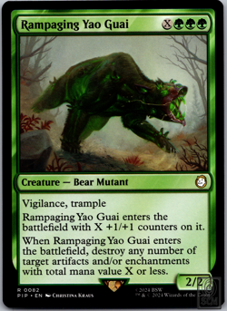 Rampaging Yao Guai Universes Beyond: Fallout Regular - Image 1