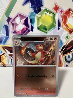 Charmeleon 012/094 Common Reverse Holo - Pokemon TCG Phantasmal Flames - NM - Image 1