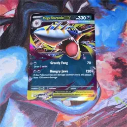 Pokemon: Mega Sharpedo EX 061/094 | Phantasmal Flames - Image 1