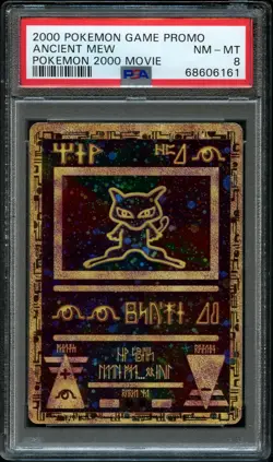 Pokemon | Ancient Mew | PSA 8 Near Mint | Movie 2000 Promo Graded Card - Image 1