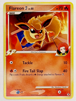 Pokemon Flareon Elite 4 60/111 Rising Rivals Regular Common LP - Image 1