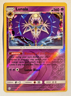 Lunala 102/236 Reverse Holo - S&M Cosmic Eclipse - NM/M - Pokemon TCG - Image 1