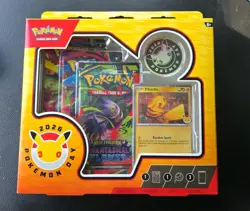 Pokemon TCG - SEALED Pokemon Day 2026 Collection Box W/ Pikachu Promo - Image 1