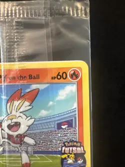 Pokemon TCG Scorbunny On the Ball Promo Card 004/005 Futsal - SEALED - Image 2