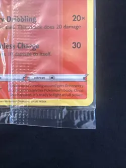 Pokemon TCG Scorbunny On the Ball Promo Card 004/005 Futsal - SEALED - Image 5