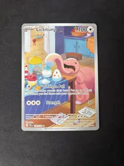 Pokemon Lickitung Basic Reverse Holo SV05 Temporal Forces 180/162 NM - Image 1