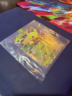 Pokemon Pikachu EX 106 SVP EN Full Art Holo 106 Battle Academy Black Star Promo - Image 3