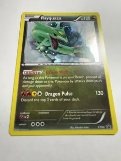 Pokemon TCG Rayquaza XY Black Star Promos XY64 Holo Promo - Image 2