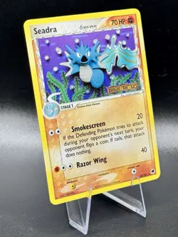 Seadra Delta Species 22/101 Stamped Pokemon EX Dragon Frontiers Reverse Holo LP - Image 1