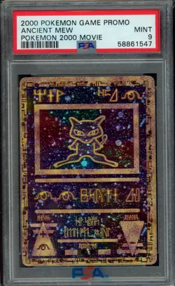 2000 Movie Promo Ancient Mew Pokemon Game Promo PSA 9 - Image 1
